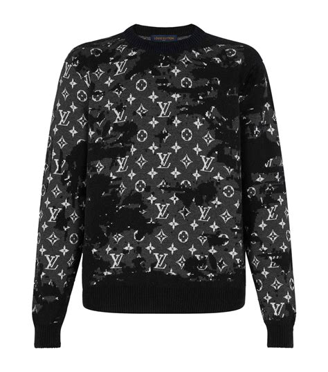 lv white sweater|lv jumper men's.